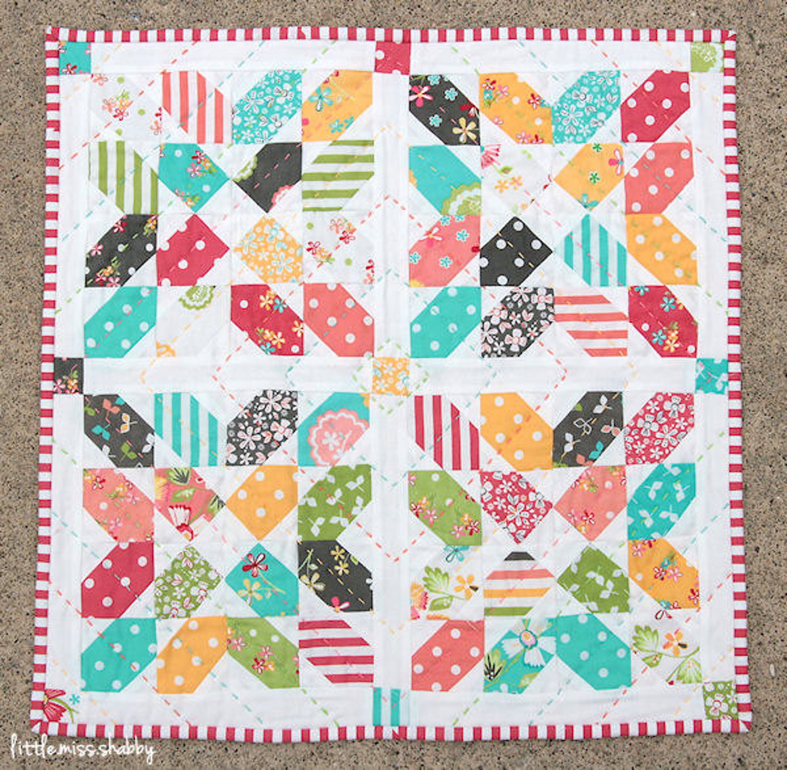 Sweetness a Trio of Mini Quilts Pattern 105 PAPER Quilt Etsy