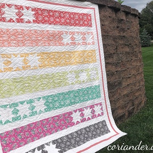 Candy Striped PDF Quilt Pattern #160