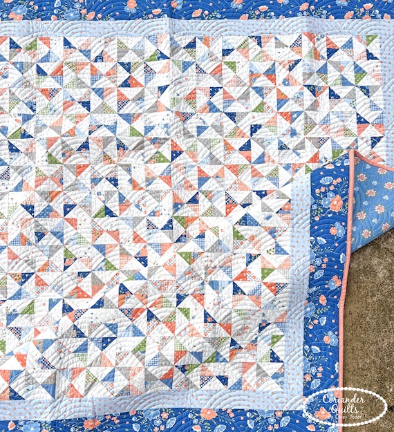 Hourglass Scraps Paper Quilt Pattern #202 - Etsy
