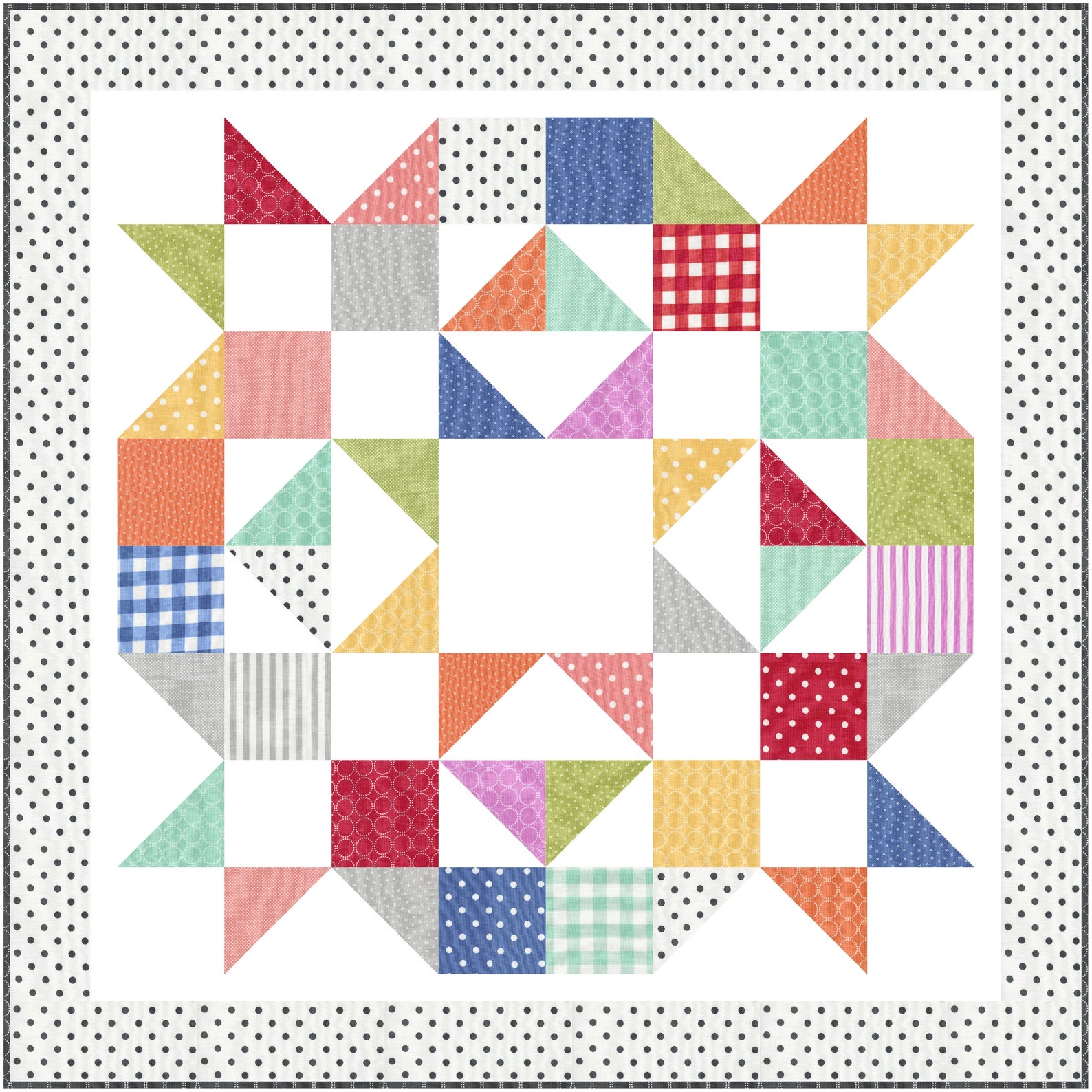 Barn Star 7 PDF Quilt Pattern #213 - Etsy