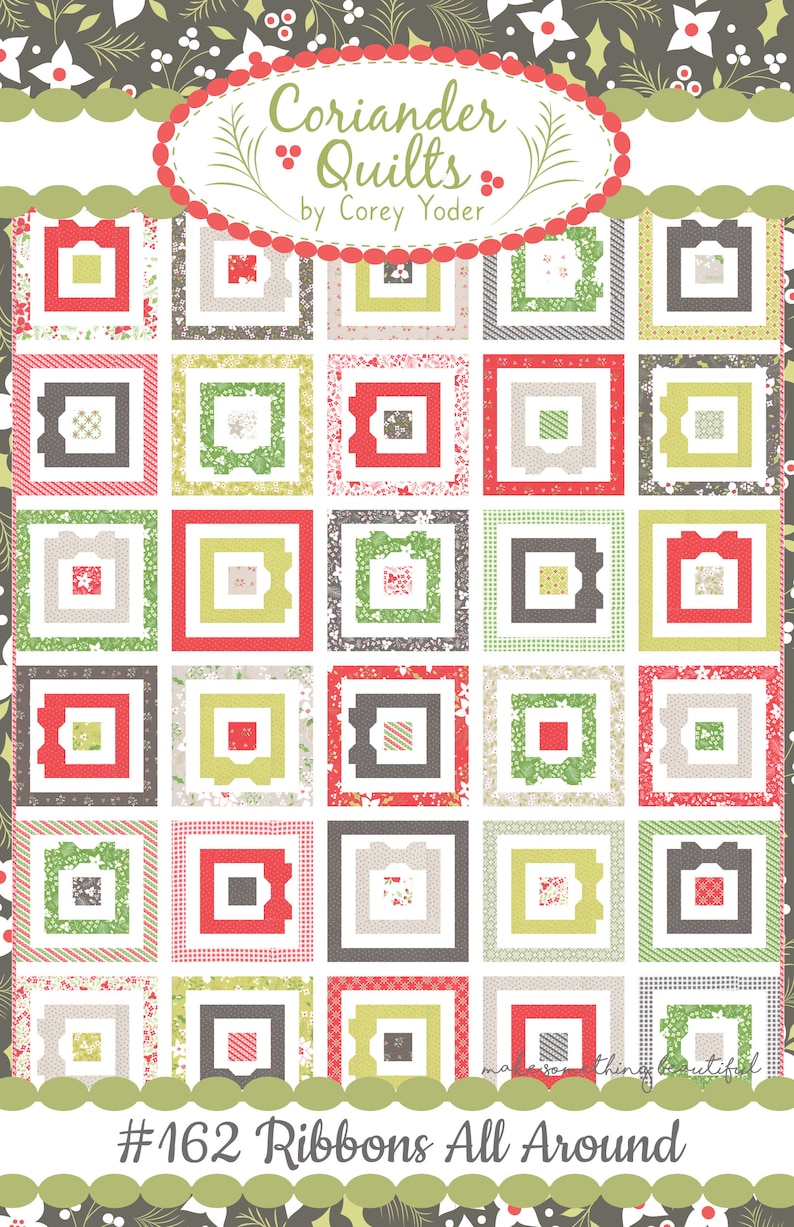 Ribbons All Around Paper Quilt Pattern 162 image 3