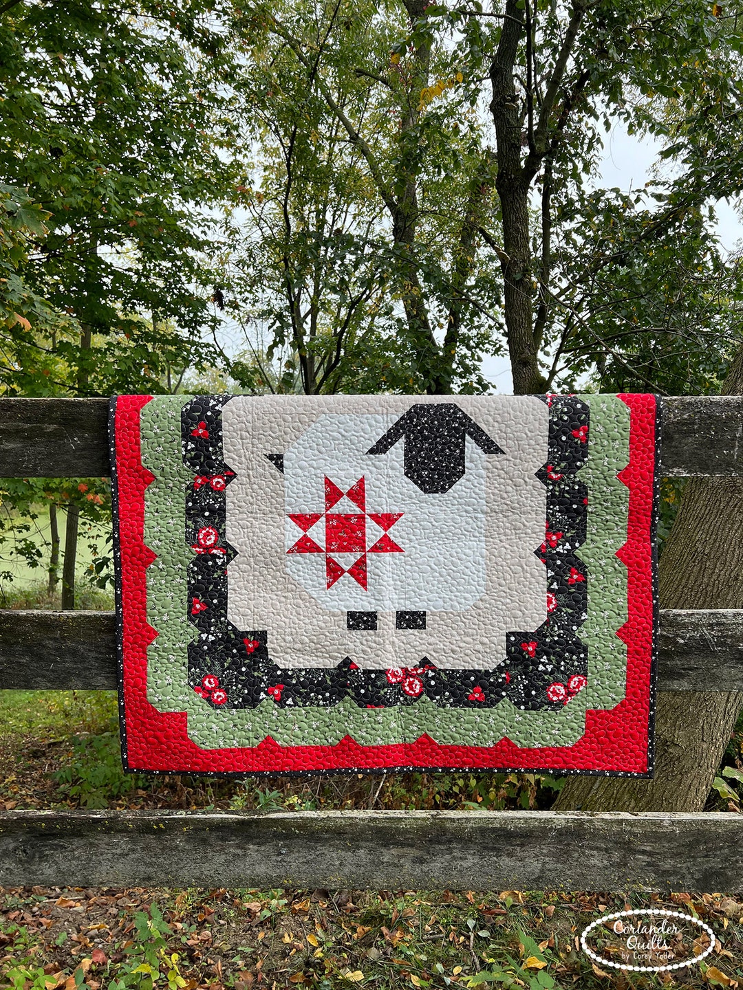 Wooly Wall Hanging PDF Quilt Pattern 205 Etsy