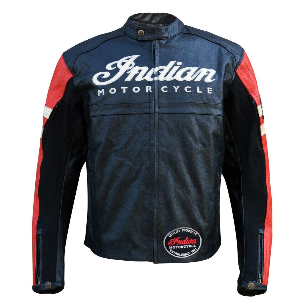 Mens Indian Motorcycle Riding Jacket