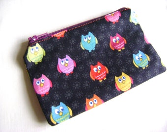 Mini Owls Notions Pouch/Coin Purse