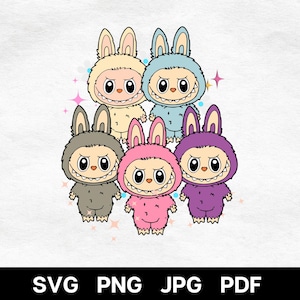 Labubu Png, labubu doll, Labubu Design, Labubu Character Designs, Labubu Sublimation, Labubu Ready to Download Design