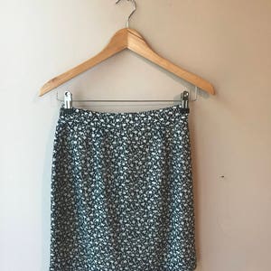 Mini jupe à fleurs