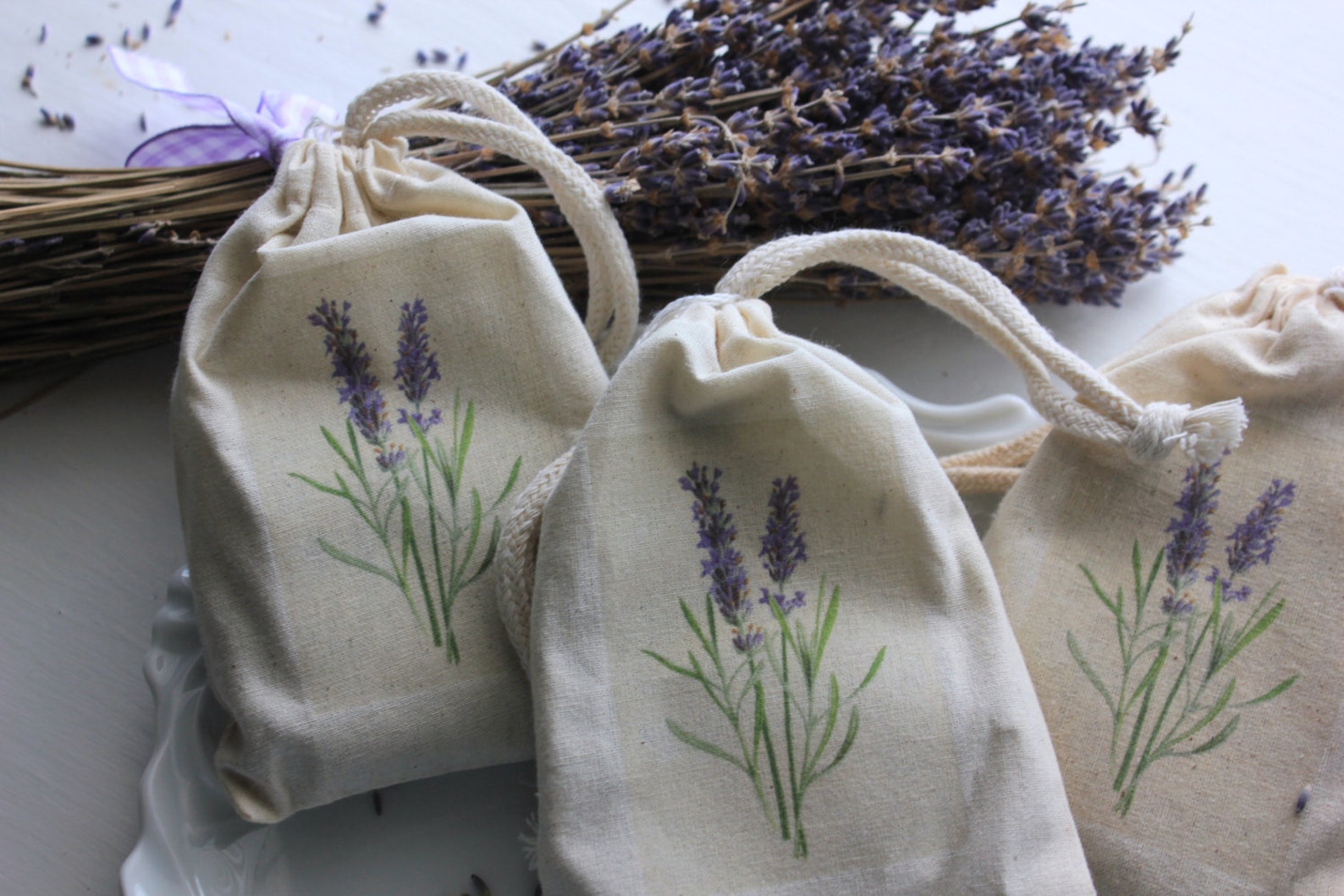 Lavender Sachets Pure Lavender Buds 1/2 Cup Bag | Etsy