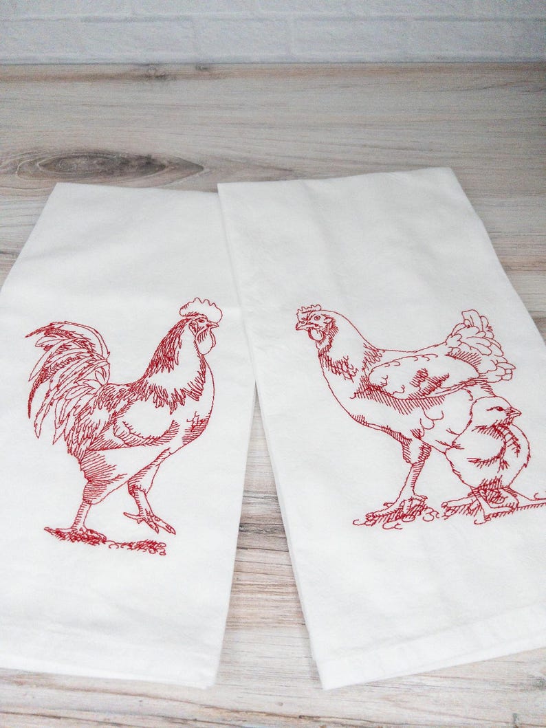 TheStitchinChicken Kitchen Towel - Thumbnail 4