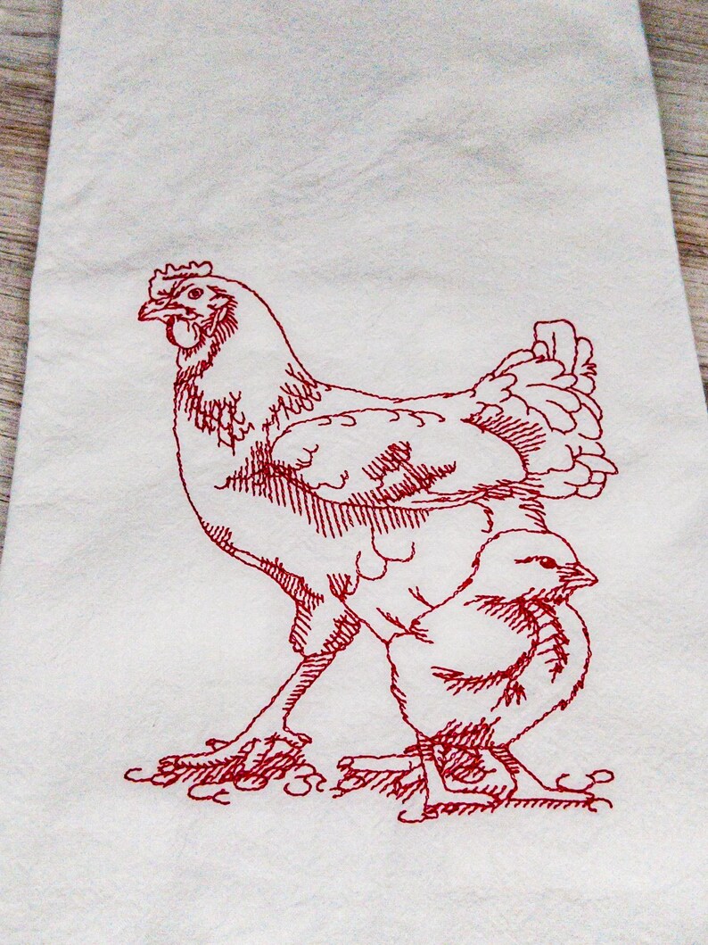 TheStitchinChicken Kitchen Towel - Thumbnail 3