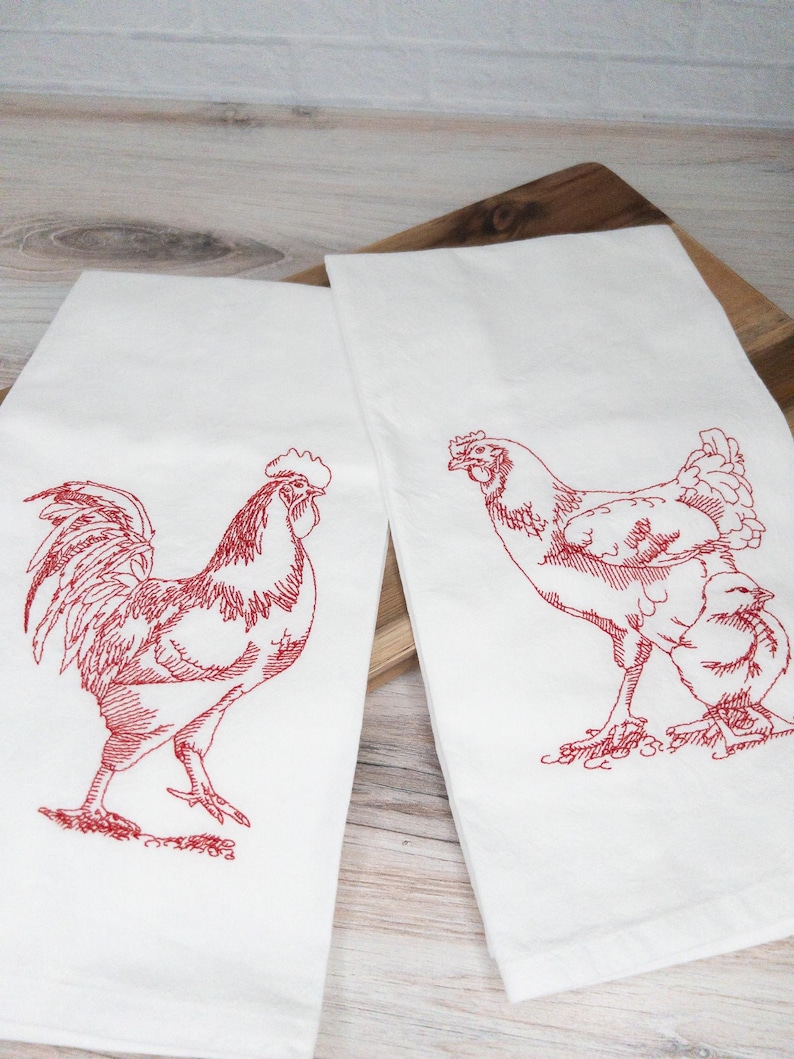 TheStitchinChicken Kitchen Towel