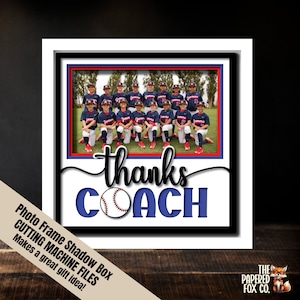 Baseball-Trainer SVG für Schneidemaschine, 3D-Schnittdateien für Bilderrahmen, Schattenbox-Erinnerungen der Bundeswehr, Geschenk für Mama, Scrapbooking