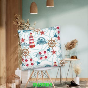 Nautical Fabric by the Yard: Marine Canvas, Coastal Home & Yacht Decor