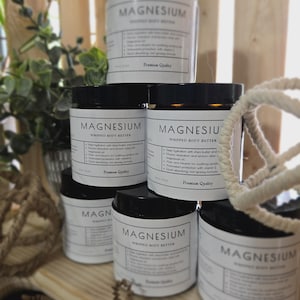 Relaxation & Recovery Self-Care Set | Magnesium Spray, Herbal Body Butter and Bath Soak | Organic Stress and Muscle Relief
