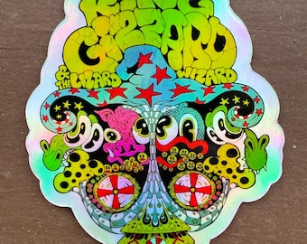 King Gizzard Warped Speed Hologram Sticker