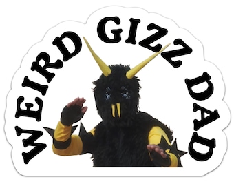 King Gizzard “Weird Gizz Dad” Waspman Sticker
