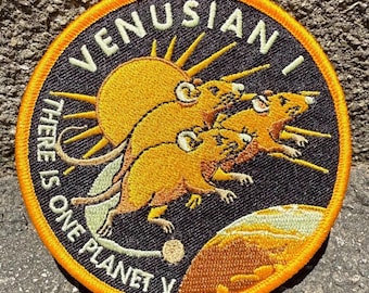 King Gizzard “Venusian I” Mission Patch