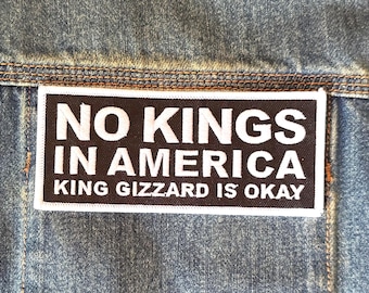 King Gizzard No Kings In America Patch