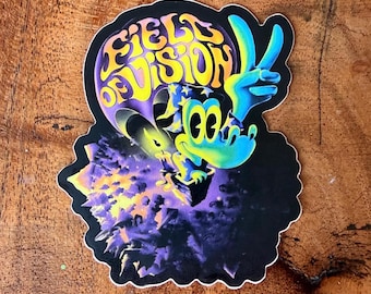 King Gizzard Field of Vision II Sticker