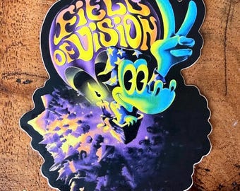 King Gizzard Field of Vision II Sticker