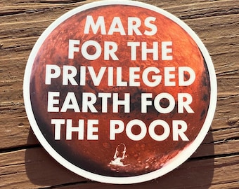 King Gizzard “Mars for the Privileged” Sticker
