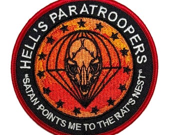 King Gizzard “Hell’s Paratroopers” Patch