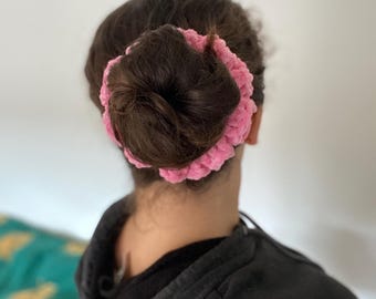 Crocheted scrunchie - various colors