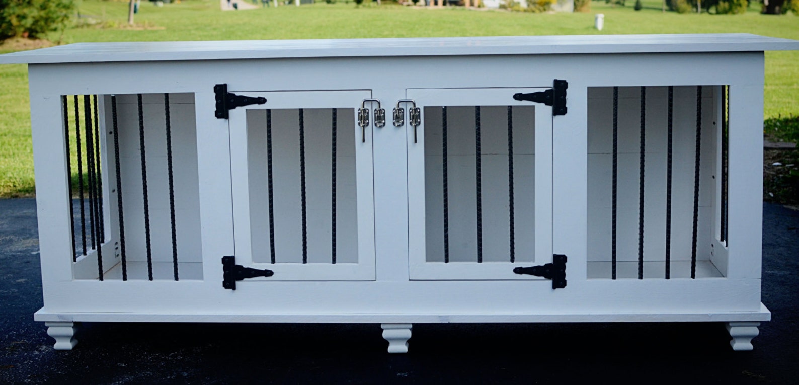 Custom High End Wood Dog Crate Etsy