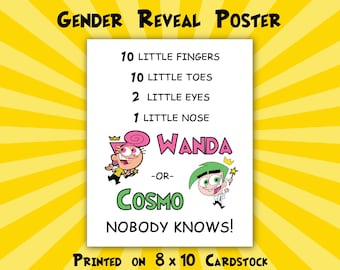 Fairly Odd Parents for Team Wanda or Team Cosmo - Nobody Knows! Poster