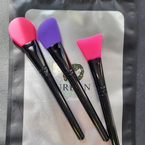 3 Pack Silicone Mask Brush Set