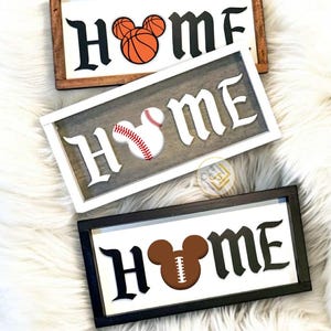 Interchangeable home sign- welcome sign- Mouse head home interchangeable - personalized-home sign