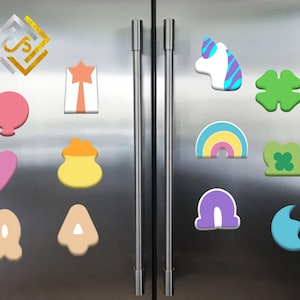 Handmade Lucky Charm Magnets: St Patricks Day Calendar Magnets
