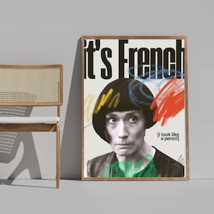 Claire, (ich sehe aus wie ein Bleistift) | Fleabag TV-Serie Poster/Digitaldruck | Wand Kunst & Dekor