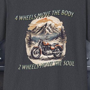 8oz Two Wheels Move the Soul Stainless Steel Flask 8oz Two Wheels Move the Soul Stainless Steel Flask