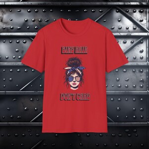 Motorcycle T-shirt: Bike Hair Don&#39;t Care