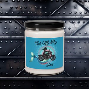 Vela de soja para motocicleta (260 ml): Sai da minha cola. Dura de 50 a 60 horas.