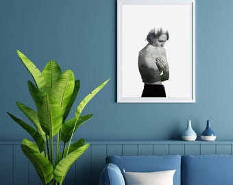 Canvas Wall Art, Photo canvas, Canvas Print Wall Art, Canvas Decor, Wall Decor, living room wall art, bedding room decor, woman abstract