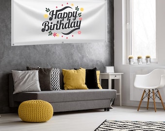 Custom Commercial Banner | Custom sign for home + business | commercial textile banner | customized fabric banner