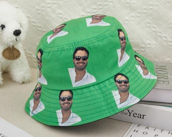 Personalisierte Foto Eimer Hut, Benutzerdefinierte Unisex Eimer Hut, Brautparty Eimer Hut, Benutzerdefinierte Outdoor Sommer Kappe, Junggesellinnenabschiede Eimer Hut