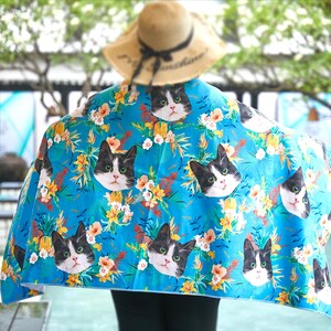 Custom Pet Photo Beach Towel, Dog Picture Beach Towel, Kids Personalized Pet Face Bath Towel, Pet Pool Towel, Dog Lover Mom Gift