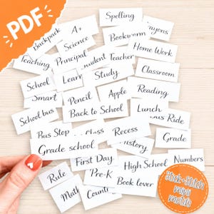 Back to School/Teacher Stick and Stitch Embroidery PDF,Mini Hand embroidery template, For Pockets and Cuffs, pencil cases,teacher gift idea