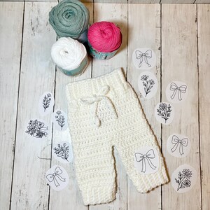 Coquette Bows & Flowers Embroidery Pattern: Stick and Stitch Designs (PDF Download)