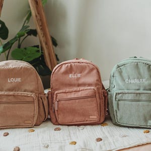 Personalized Toddlers Backpack|Custom First Birthday Gift For Kids|Daycare Backpack with Child's Name|Monogram Preschool Bag|Easter Gift