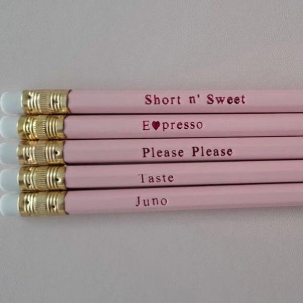 Sabrina C. -  Pink Short n' Sweet Pencils