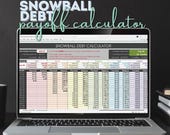 Snowball Debt Payoff Calculator: Excel Spreadsheet, Printable Payment Plan