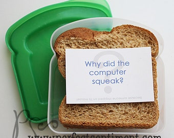 Lunchbox Laugh Cards download printable -add on set-