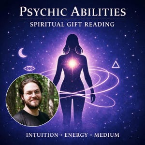 Psychic Abilities Reading Discover Your Spiritual Gifts Intuition Energy Sensitivity Medium Potential Aura Insight Psychic Talent Scan