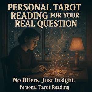 Personalisierte Tarot-Lesung - Stellen Sie Ihre Frage und erhalten Sie innerhalb von 24 Stunden einen tiefen, genauen 3-seitigen Einblick (echte Antworten durch Tarotkarten)