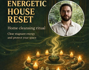 Home Energie Reinigung Ritual. Spiritueller Neuanfang. Entferne negative Energie. Schutz.  Aura-Reset