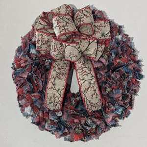 Colorful and 8&quot; Vibrant Handmade Christmas Holiday Wreath