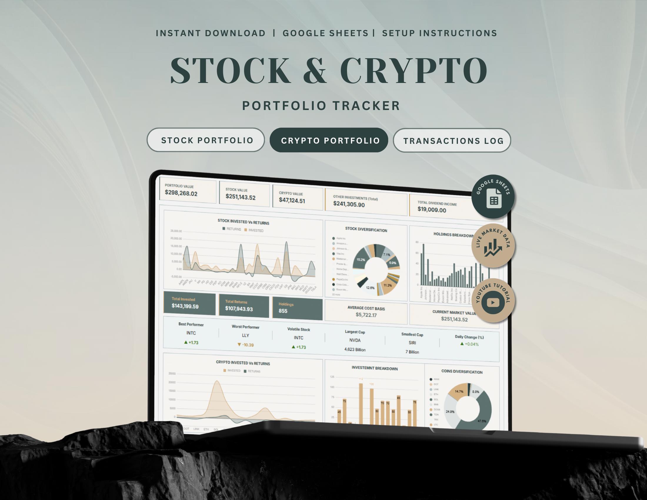 Crypto Planner - Etsy